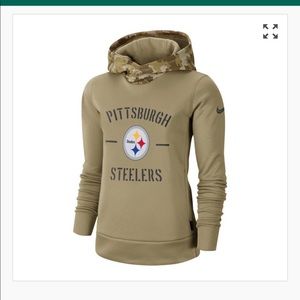 NWT Nike Pittsburgh Steelers Hoodie Salute Small